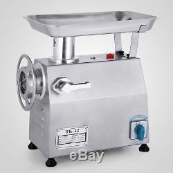 Commercial Grade Electric Meat Grinder 800W Stainless Steel Heavy Duty #22
