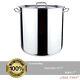 Commercial Grade Stainless Steel Stockpot Brew Kettle W. Lid. Heavy Duty Cookware