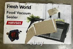 Commercial HMVS05 Professional Vacuum Stainless Steel Sealer Machine Black