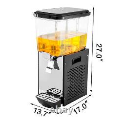 Commercial Juice Dispenser 4.8 Gallon Cold Beverage Drink Dispenser Machine 18L