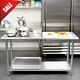 Commercial Kitchen 24 X 60 Stainless Steel Work Food Prep Table Nsf Counter