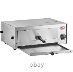 Commercial Kitchen Compact Countertop Pizza Oven Toaster Stainless Steel 120V