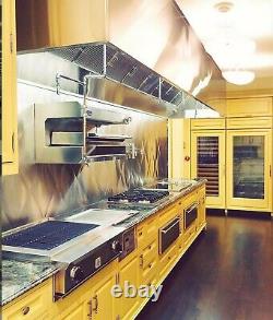 Commercial Kitchen Restaurant Duty Stainless Steel Wall Canopy Exhaust Hood