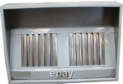 Commercial Kitchen Stainless Steel Canopy hood 6ft/1.8 metre extractor canopy