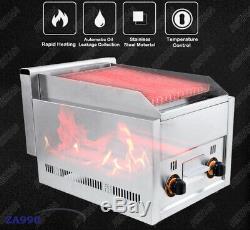 Commercial Lava Rock Grill For BBQ Equipment Gas Stratus Char Broiler