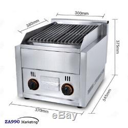 Commercial Lava Rock Grill For BBQ Equipment Gas Stratus Char Broiler