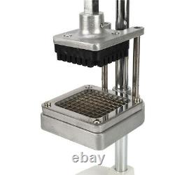 Commercial Manual Potato French Fries Cutter Vegetable Slicer Machine 3 Blades
