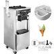 Commercial Mix Flavor Ice Cream Machine Led Screen Ice Cones Maker Easy To Clean