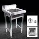 Commercial Sink 201 Stainless Steel Kitchen/laundry Utility Sink Freestanding