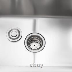 Commercial Sink Stainless Steel Sink for Restaurant 1 Compartment Laundry Sink