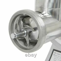 Commercial Stainless Steel 1HP Meat Grinder Blade Plate Sausage Stuffer FDA 12#