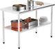 Commercial Stainless Steel 48 X 24 Work Food Prep Table