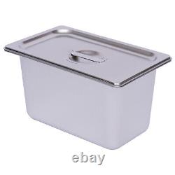 Commercial Stainless Steel Countertop Food Warmer Catering Display Steam Table