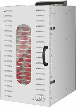 Commercial Stainless Steel Food Dehydrator 1500W 20 Layers Food Jerky Dryer