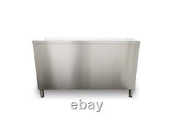 Commercial Stainless Steel Food Prep Work Table Cabinet 36x16