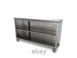 Commercial Stainless Steel Food Prep Work Table Cabinet 48x16