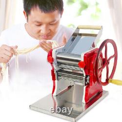 Commercial Stainless Steel Fresh Pasta Maker Roller Machine Noodle Make Nonstick