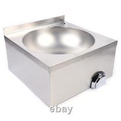 Commercial Stainless Steel Hand Wash Sink Single Bowel Sink Set with Facuet USA