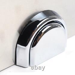Commercial Stainless Steel Hand Wash Wall Mount Knee-Operated Sink Kitchen USA