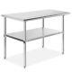 Commercial Stainless Steel Kitchen Food Prep Work Table 24 X 48