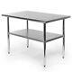 Commercial Stainless Steel Kitchen Food Prep Work Table 30 X 48