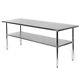 Commercial Stainless Steel Kitchen Food Prep Work Table 30 X 72