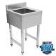 Commercial Stainless Steel Kitchen Utility Sink Single Slot- 20l20w36h Us