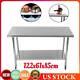 Commercial Stainless Steel Kitchen Work Bench Table Catering Food Workbench
