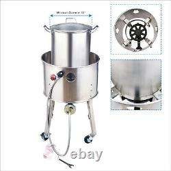 Commercial Stainless Steel Single Propane Burner Stove Outdoor Cooking
