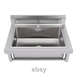 Commercial Stainless Steel Sink 1 Compartment Utility Sink Kitchen Prep Sink US