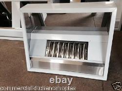 Commercial kitchen canopy hood 3ft extraction kit system stainless steel canopy