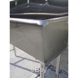 Custom Made Hand Sink Commercial Stainless Steel Kitchen Sink Size 3 Feet