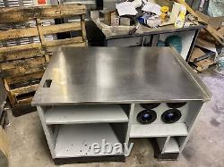Duke Sub-cu-r49a M 49 Commercial Stainless Steel Soda Station Counter Used