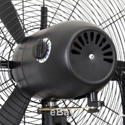 Electric 30 Floor Stand-up Pedestal Fan Commercial Industrial 120V Black