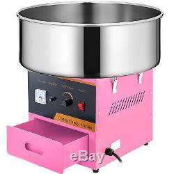 Electric Commercial Cotton Candy Machine / Floss Maker Pink New Special Gift