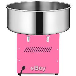 Electric Commercial Cotton Candy Machine / Floss Maker Pink New Special Gift