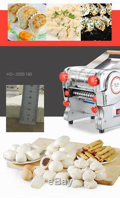 Electric Pasta Press Maker Noodle Machine Dumpling Skin Home Commercial 110V