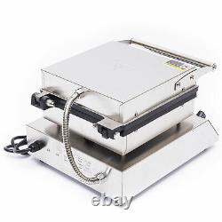 Electric Waffle Maker Commercial Stainless Steel Non-stick Pans Baker Maker1500W