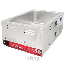 FULL SIZE 12 x 20 Electric Countertop Food Pan Warmer Commercial Chafing Dish
