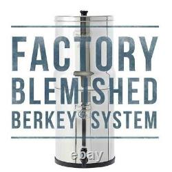 Factory Blemished Big Berkey Water Filter with 2 Black Berkey Filters Free Ship