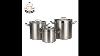 Food Grade Commercial Stainless Steel Hotel Restaurant Big Capacity Kitchen Soup Stock Cooking Pot