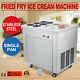 Fried Ice Cream Maker Roll Yogurt Fry Ice Cream Machine Commercial 1 Pan 6 Boxes