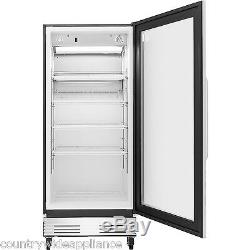 Frigidaire Commercial Stainless 17.9 cf Glass Door Front Refrigerator FCGM181RQB