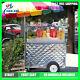 Fruit Cart Vending Street Vendor Food Veggie Ice Insulated Portable Commercial