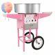 Funtime Commercial Candy Cloud Cotton Hard Candy Machine Floss Maker Cart Ft1000