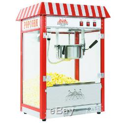 Funtime FT8000CP 8 OZ Commercial Carnival Bar Style Popcorn Popper Machine