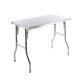 Ginkman Commercial 48 X 24/30 Stainless Steel Work Table Without Underself