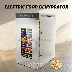 Hakka Stainless Steel Food Dehydrator 20 Layers Commercial Fruit Meat Dryer