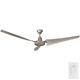 Hampton Bay Ceiling Fan 60 In. Indoor/outdoor Brushed Steel With Wall Control