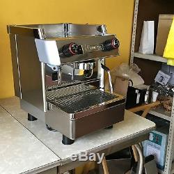 Handmade Compact 1 Group Espresso Machine Stainless Steel Commercial Grade